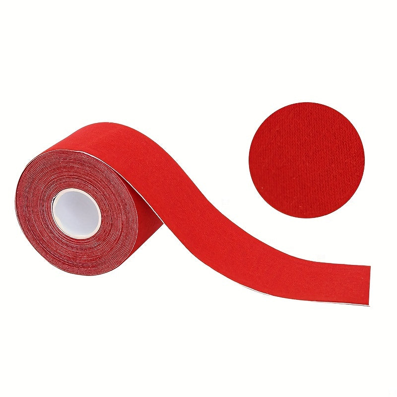 Enhanced Muscle Support & Recovery Kinesiology Tape - 5cm x 5m, Water-Resistant, Elastic, Universal Fit Sport Tape