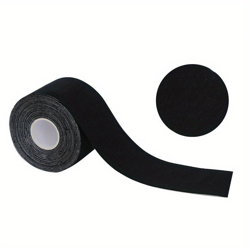 Enhanced Muscle Support & Recovery Kinesiology Tape - 5cm x 5m, Water-Resistant, Elastic, Universal Fit Sport Tape