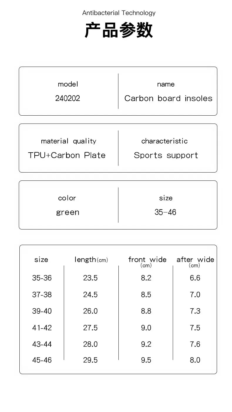 Mcgola 2024 New Model, Real Full-Length Carbon Plate, Strong Arch Support, High-Assisted Rebound Basketball Elastic Insole