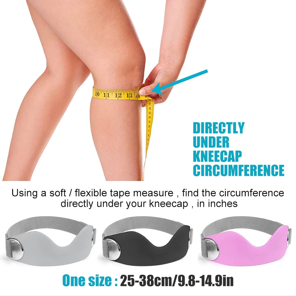 1pcs   Patellar Tendon Support Strap Adjustable Silicone Compression Patella Band Stability Knee Brace,Support Basketball