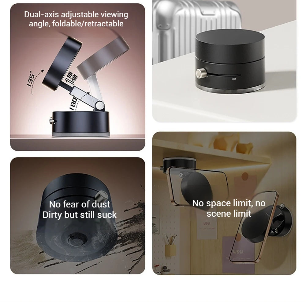 Car Magnetic Phone Holder Magnetic Suction Phone Mount Portable Phone Holder Magnetic Car Phone Mount for iPhone Androd