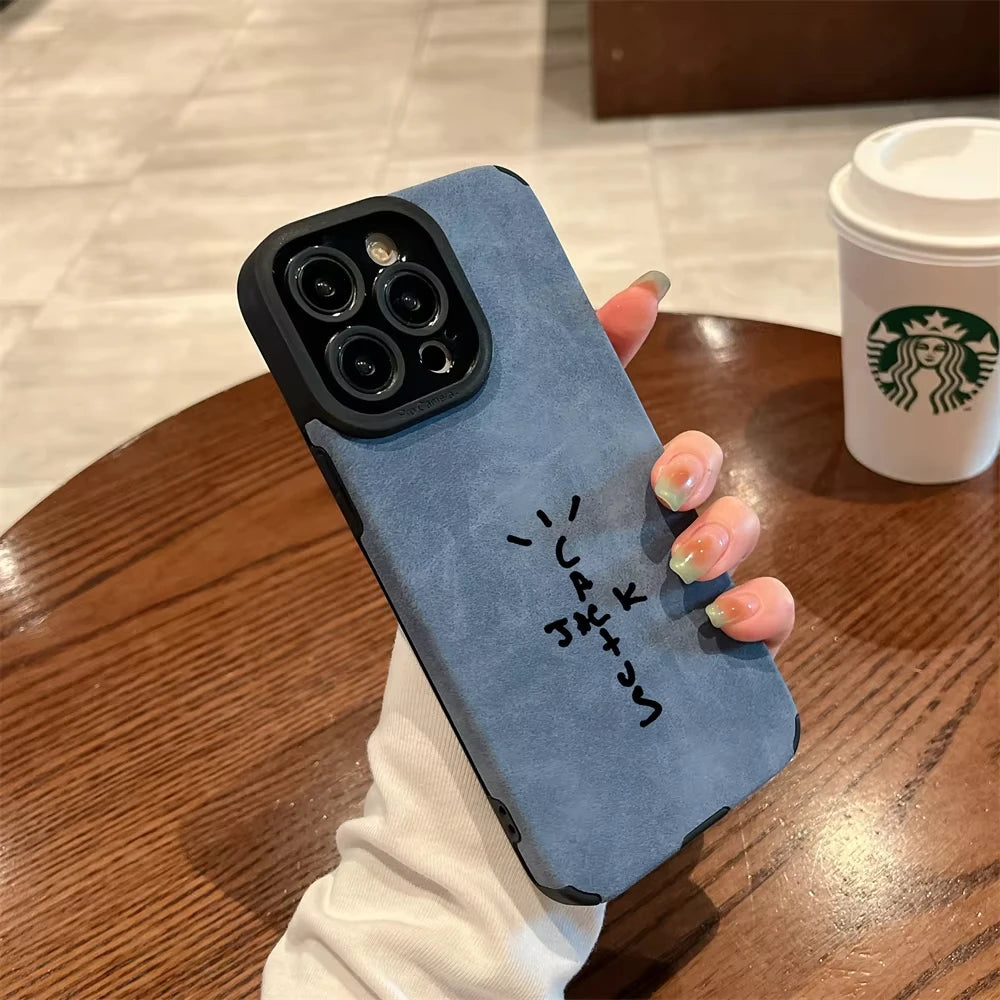 Flip leather phone case for iphone 16 15 14 plus 13 12 11 pro max 16E x xr xs cover Fashion Streetwear hop jack funda cases