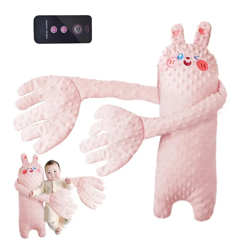 Remote Control Electric Baby Sleep Toy Cartoon Bear Shaped Plush Soothing Dolls Cartoon Baby Sleep Aid Comfort Soother Pillow