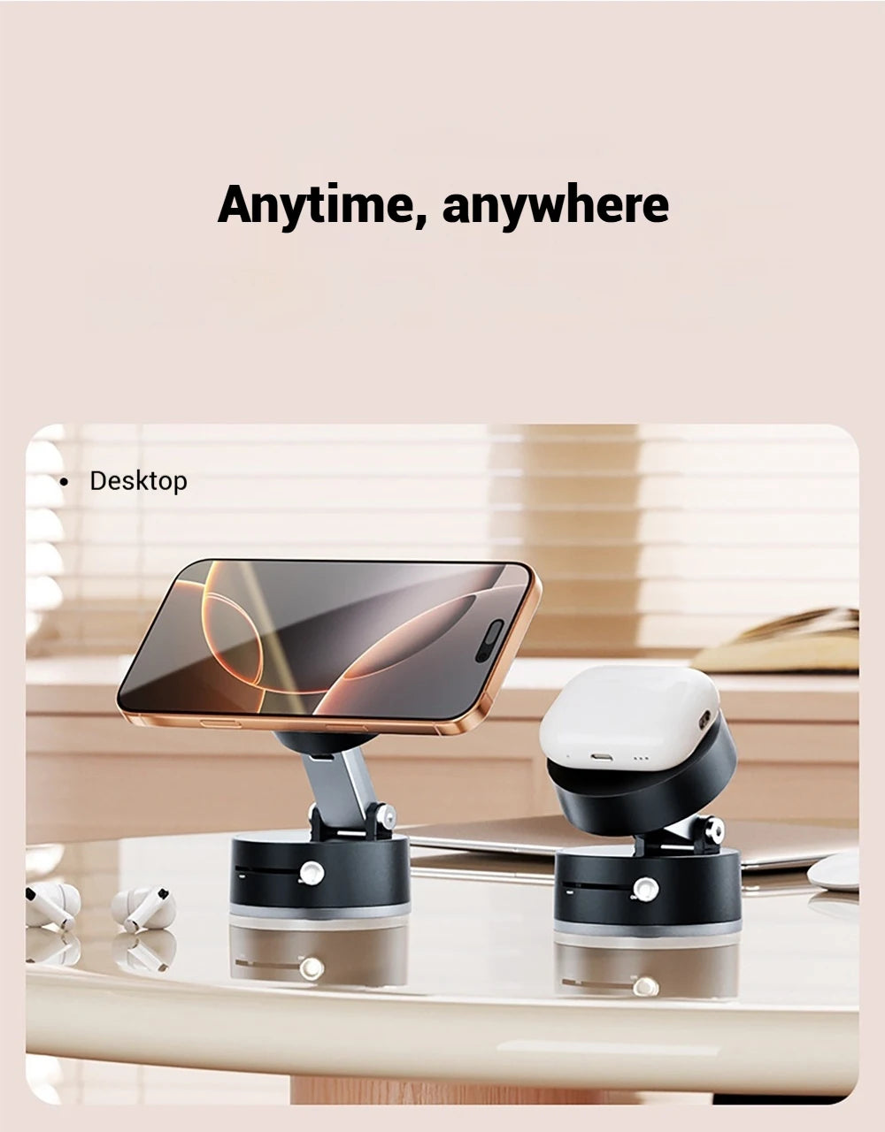 Car Magnetic Phone Holder Magnetic Suction Phone Mount Portable Phone Holder Magnetic Car Phone Mount for iPhone Androd